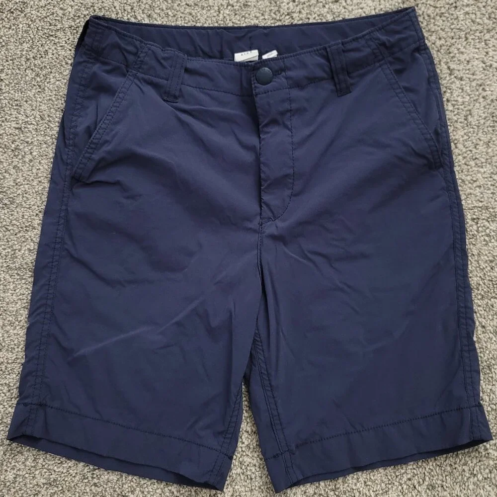 Gap Kids Navy Blue Shorts uniform Size 10 Husky Adjustable Waist